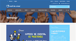 Desktop Screenshot of copiiidecristal.ro